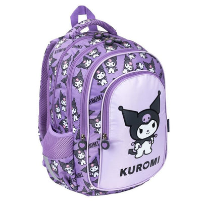 St.Majewski, Kuromi, plecak szkolny, 4-komorowy, Violet