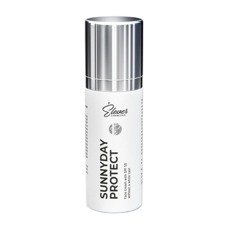 Elever, SunnyDay Protect SPF50+, krem z filtrem UVA i UVB do twarzy, 50 ml