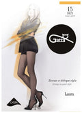 Rajstopy damskie, Nero, 15 DEN, Laura, Gatta