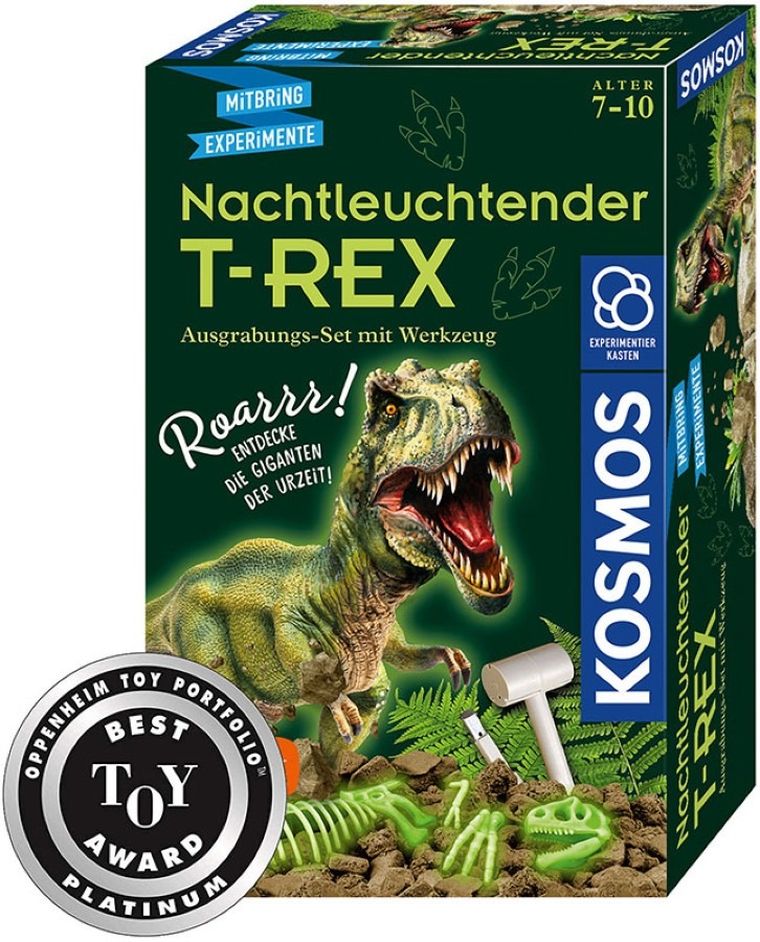 Kosmos, T-Rex, zestaw archeologiczny