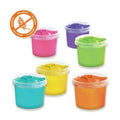 SES Creative, Mega zestaw, farby do malowania palcami, 6x110ml
