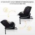 Caretero, Bosco I-Size, fotelik samochodowy, black, 40-150 cm