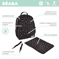 Beaba, Tokyo, plecak dla mamy, leopard