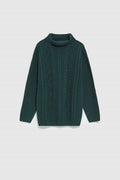 Sweter damski, zielony, Moodo