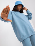 Bluza damska, czarna, Basic Feel Good