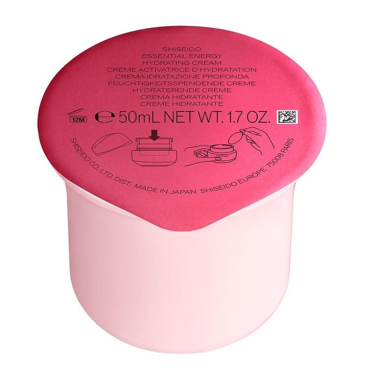 Shiseido, Essential Energy Hydrating Cream, krem do twarzy, refill, 50 ml