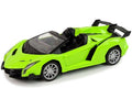 Lean Toys, auto sportowe, pojazd zdalnie sterowany, zielony, 1: 18