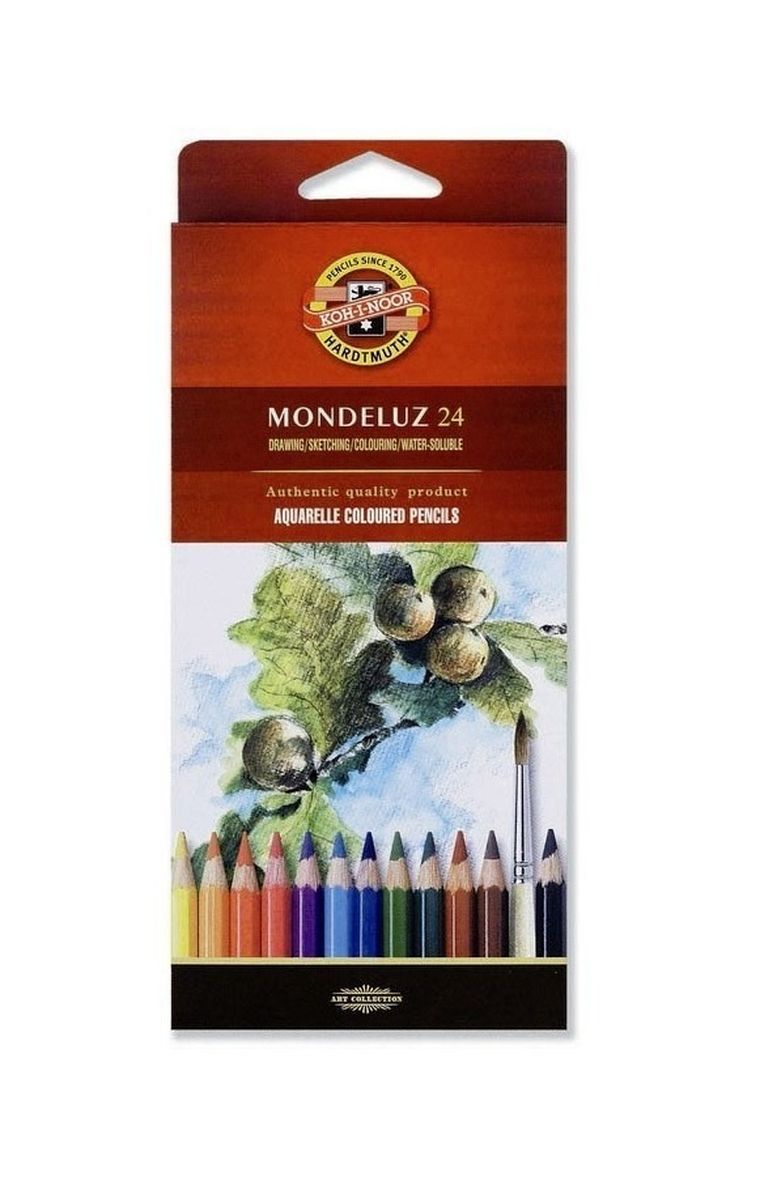 Koh-I-Noor, kredki, Mondeluz, 24 kolory