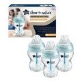 Tommee Tippee, butelka antykolkowa, 260 ml, 0m+, 3 szt.