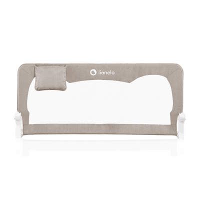 Lionelo, Hanna, barierka zabezpieczająca na łóżko, 66 cm, Beige Melange