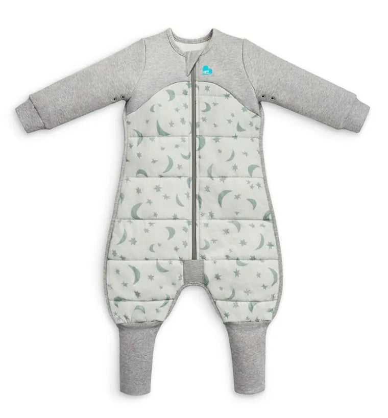 LLove to Dream, Organic&Merino, Etap 3, śpiworek z rękawkami i nogawkami, 2.5 TOG, 12-24 m, księżyc