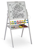 Ricokids, tablica magnetyczna, drewniana, 101x57x55 cm, szara
