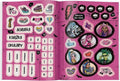 Monster High. 100 brokatowych naklejek