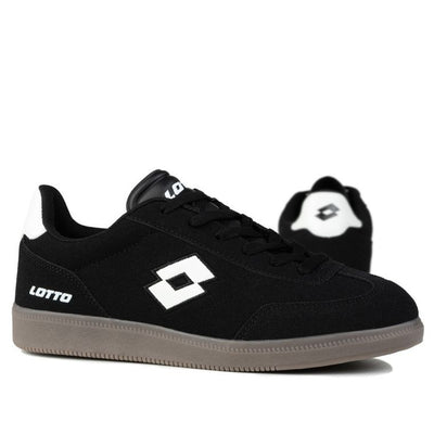 Buty sportowe damskie, czarne, Lotto Vintal