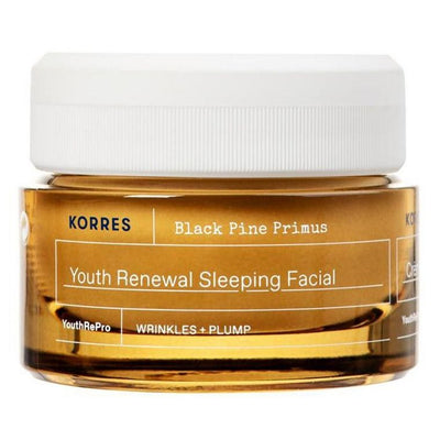 Korres, Black Pine Primus, przeciwzmarszczkowy krem na noc, 40 ml
