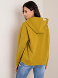 Bluza damska z kapturem, khaki, Sublevel