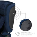 Kinderkraft, FIX2GO, i-Size, fotelik samochodowy, Navy, 76-150 cm