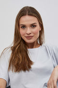 Bluza damska, szara, Moodo