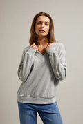 Bluza damska, szara, Moodo