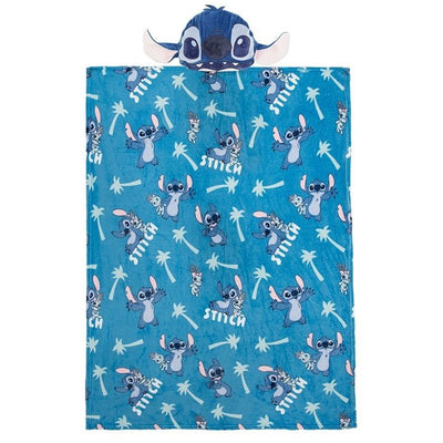 Lilo i Stitch, Stitch, kocopoduszka, 35x35 cm + 120x150 cm