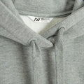 Szara bluza z kapturem o kroju oversize NOWEAR