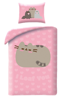 Pusheen, 2-częściowy komplet pościeli, 140x200 cm
