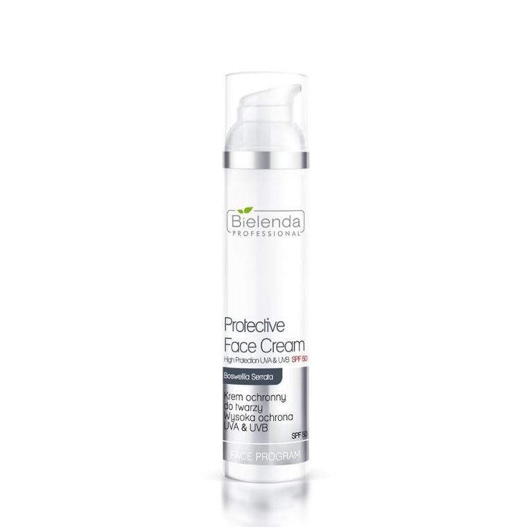 Bielenda, Professional Face Program, krem ochronny do twarzy UVA/UVB, SPF50, 100 ml