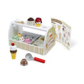 Melissa & Doug, lodziarnia, drewniany zestaw do lodów