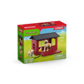 Schleich, Farm World, Buda dla psa z Golden Retrieverem, zestaw, 42722