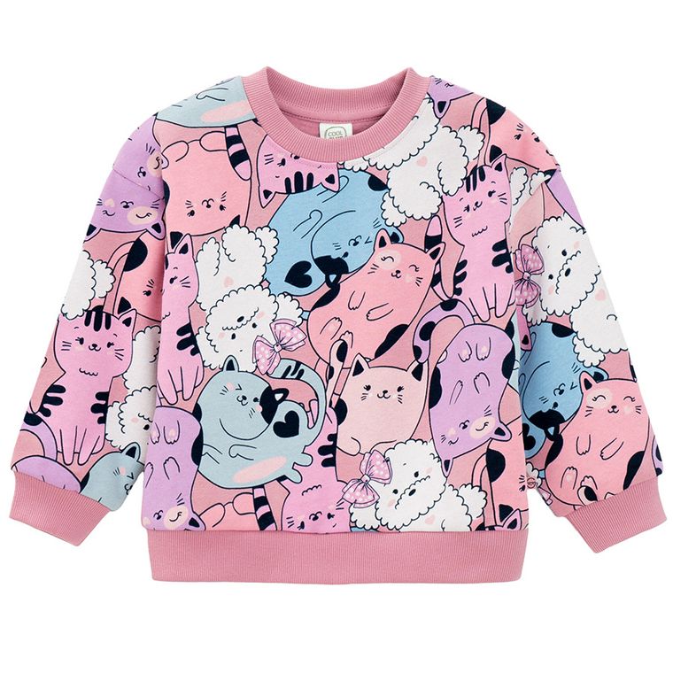 Cool Club, Bluza dziewczęca, różowa
