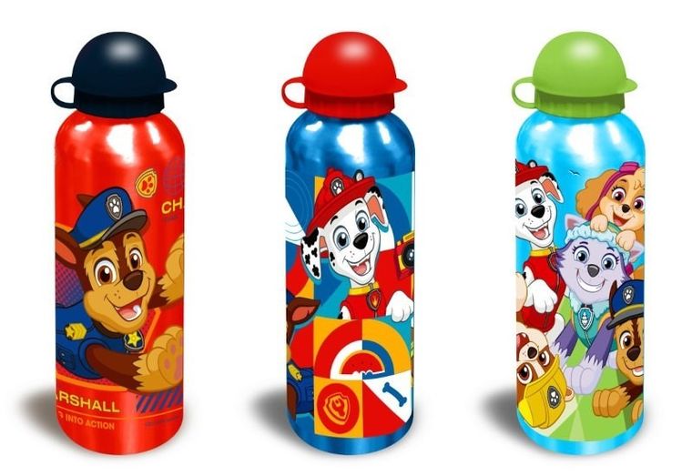 Psi Patrol, bidon aluminiowy, 500 ml