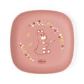 Chicco, zestaw 2 talerzy, brzoskwiniowy, 12m+