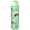 Ion8, Motylki, bidon z ustnikiem, zielony, 500 ml