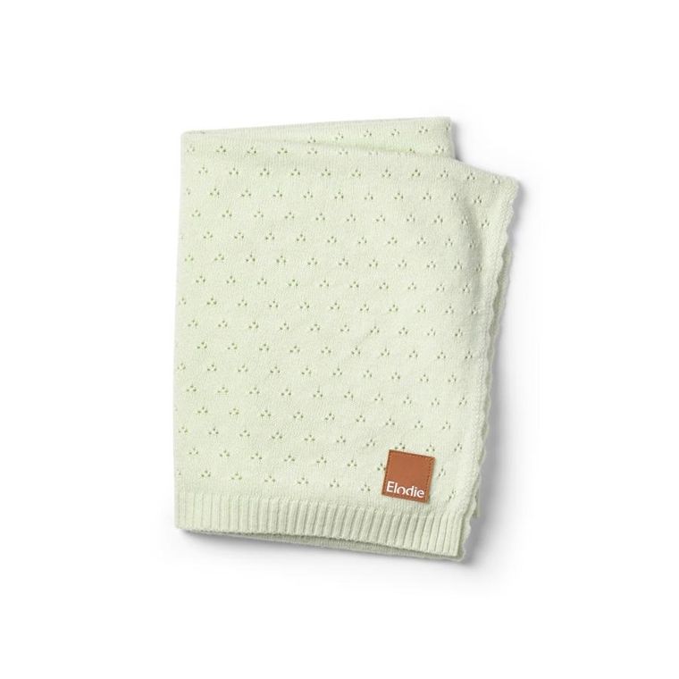 Elodie Details, Pointelle, kocyk, Gelato Green, 75x100 cm