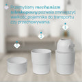 Chicco, kosz na pieluchy, teleskopowy, oliwkowy + worki