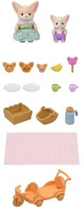 Sylvanian Families, Liski pustynne na pikniku, figurki z akcesoriami, 5698