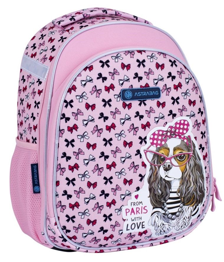 Astrabag, plecak szkolny, Sweet dog with Bows