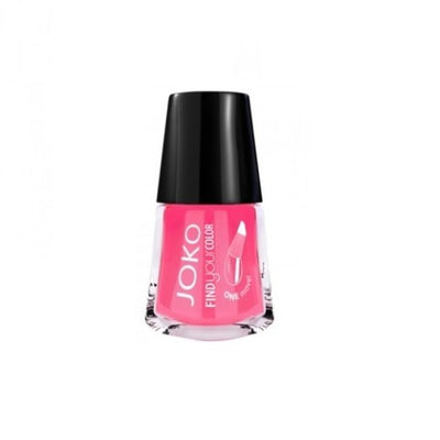 Joko, Find Your Color, lakier do paznokci z winylem, nr 120 Crazy Pink, 10 ml