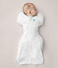 Love to Dream, Swaddle Up Original, otulacz, etap 1, 0.2 TOG, kosmos i napisy, rozmiar S