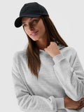 Bluza damska z kapturem, szara, 4F