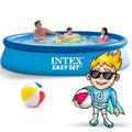 Intex, basen ogrodowy rozporowy, zestaw 9w1, 305x61 cm