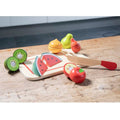 New Classic Toys, drewniane owoce do krojenia, 8 szt.