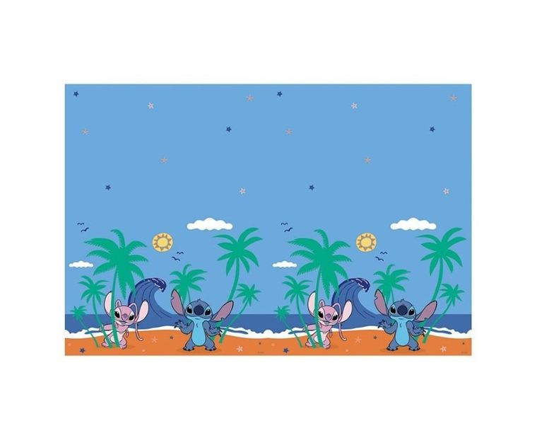 GoDan, Lilo i Stitch, obrus plastikowy, Stitch i Angel, 120x180 cm