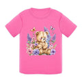 T-shirt dziewczęcy, biały, Tup Tup