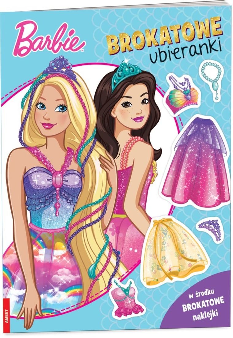 Barbie. Brokatowe ubieranki