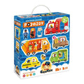 CzuCzu, Pierwsze puzzle, pojazdy