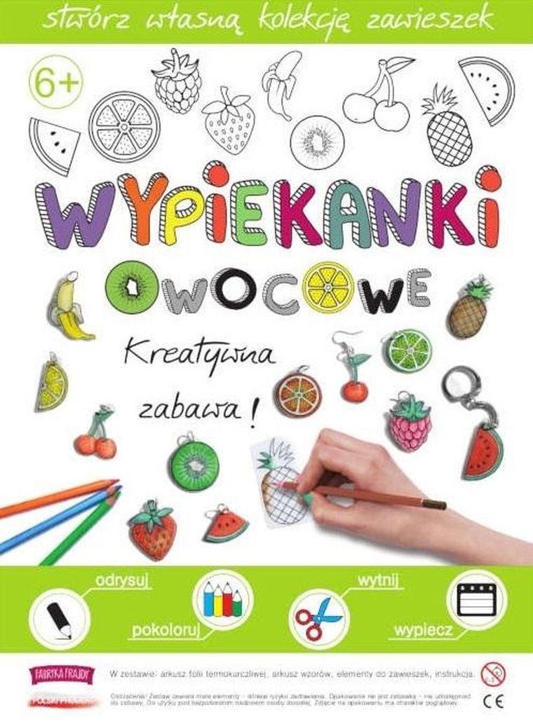 Fabryka Frajdy, Wypiekanki owocowe, kreatywna zabawa! zestaw kreatywny