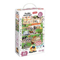 CzuCzu, Puzzle obserwacyjne. Stadnina koni + plakat edukacyjny, 84 elementy