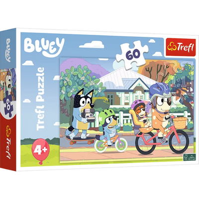 Trefl, Bluey, puzzle, 60 elementów