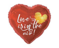 Godan, balon foliowy Love Is In The Air, 18 cali